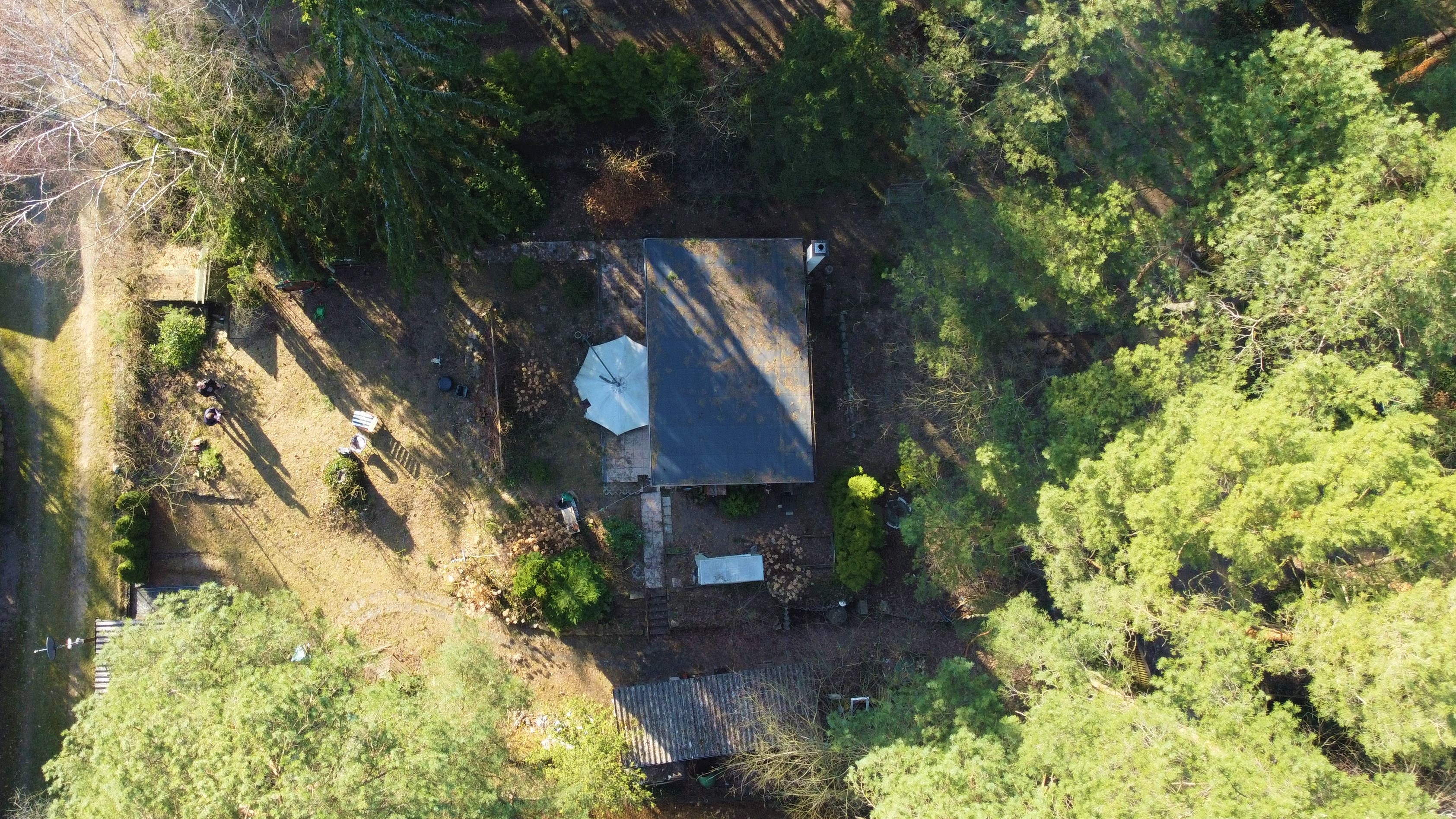 Gepflegter Bungalow auf sonnigem Waldgrundstück