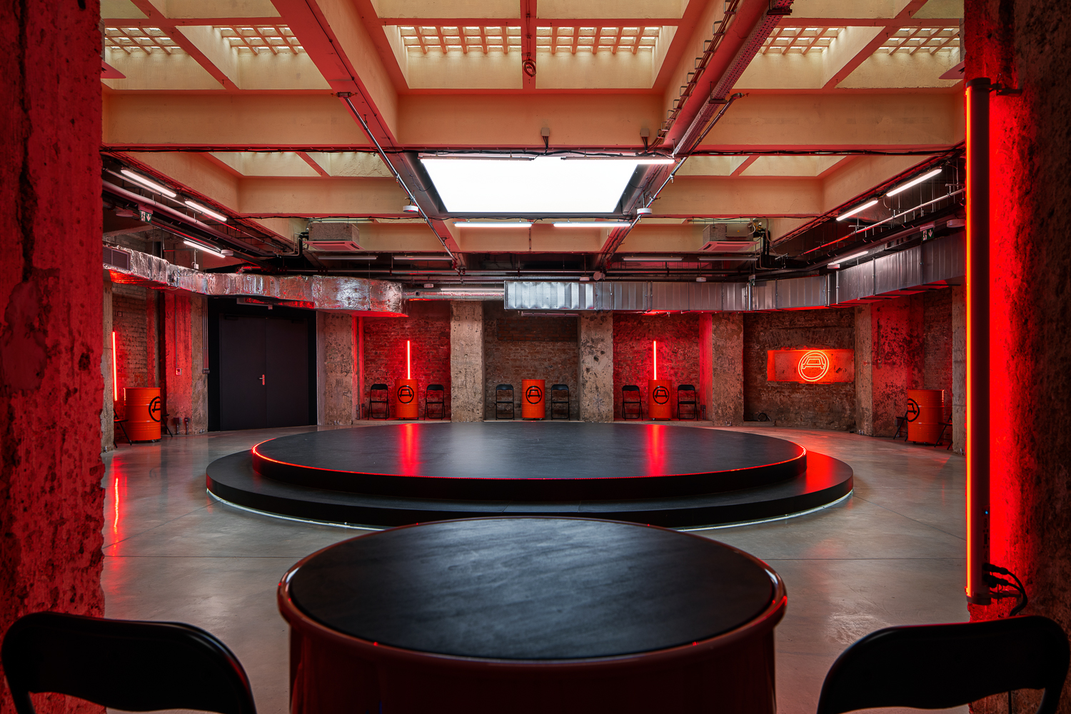 Stage on Mars