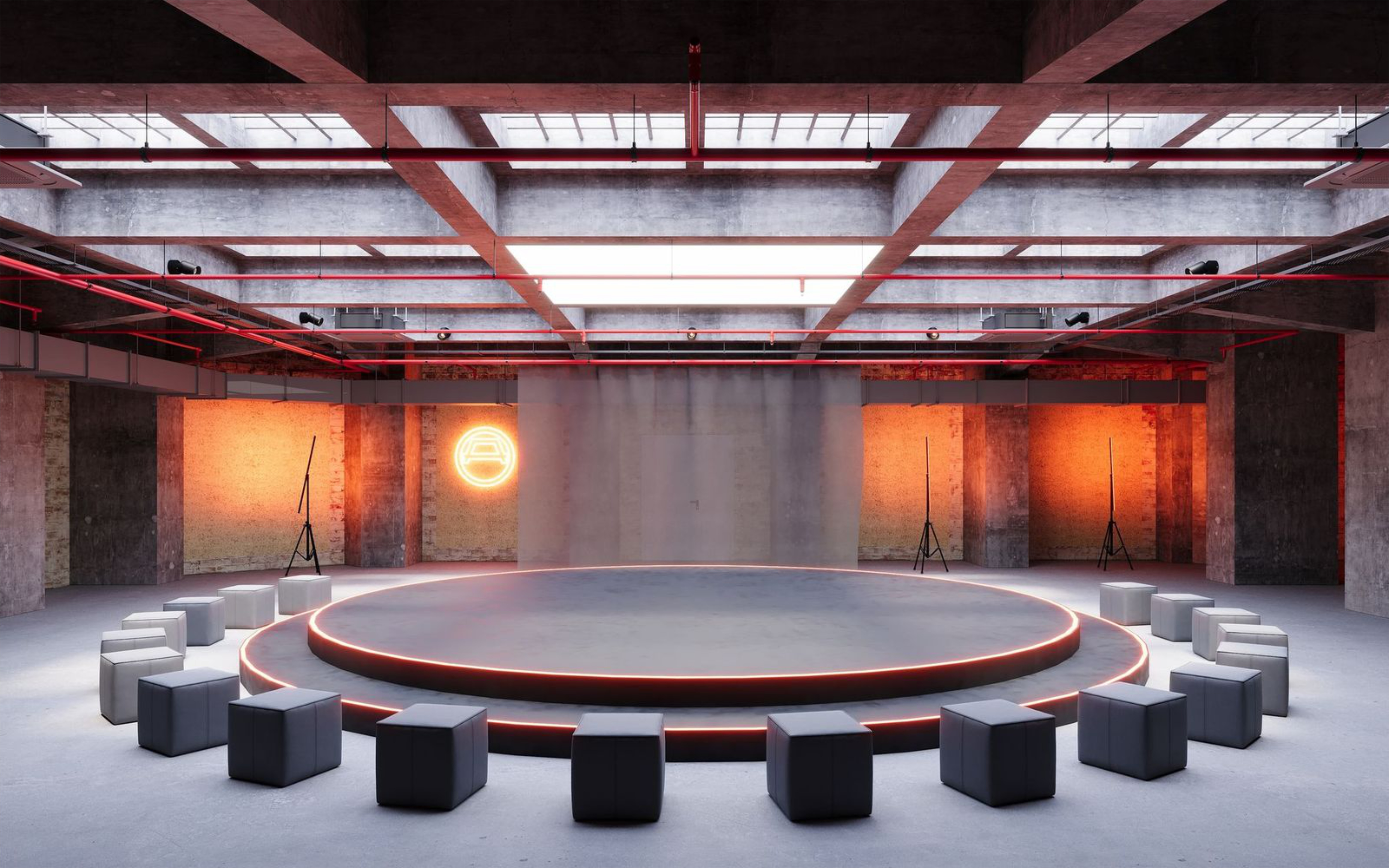Stage on Mars