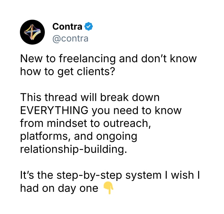 How to get clients