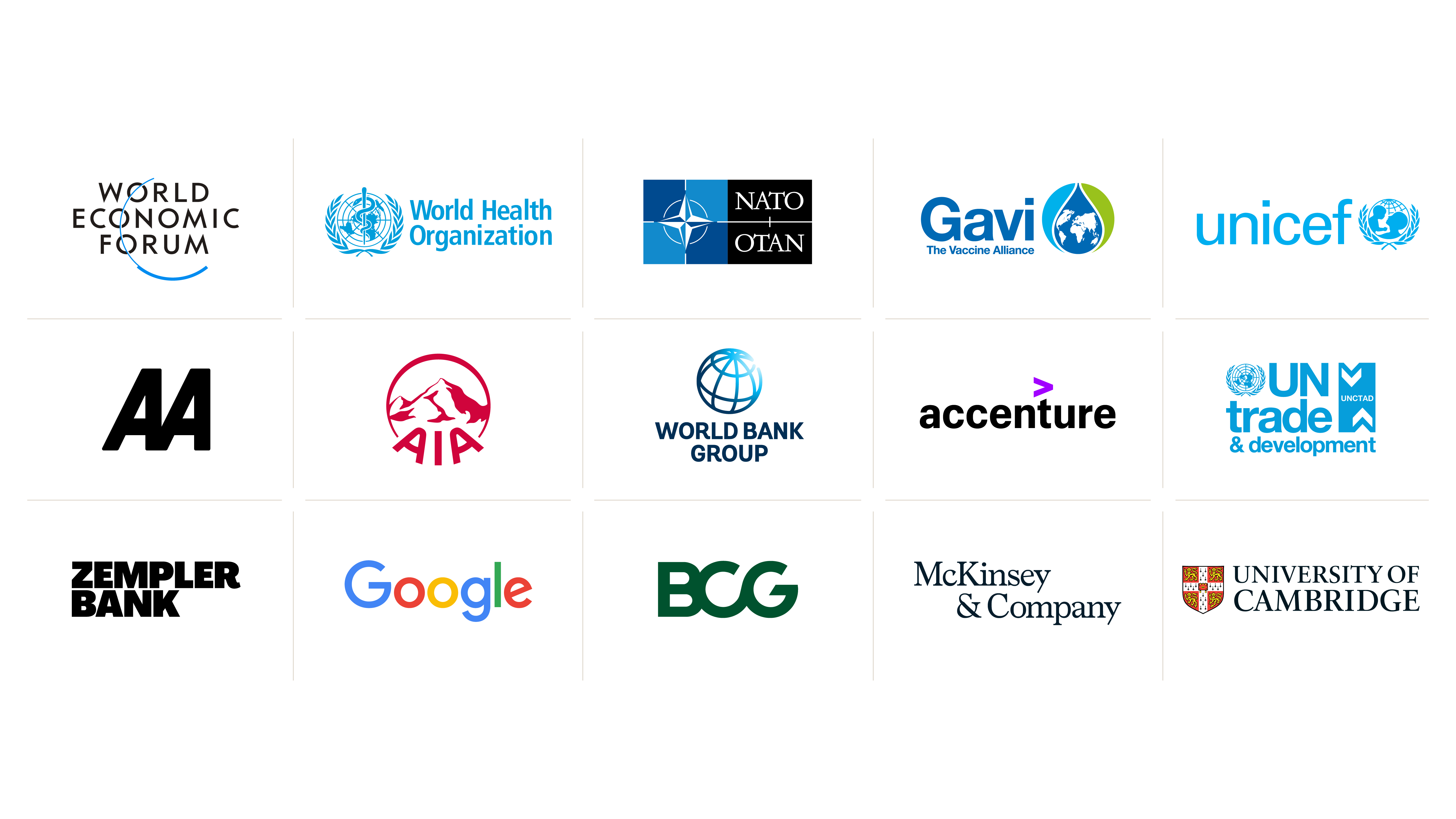 logos of companies we work with