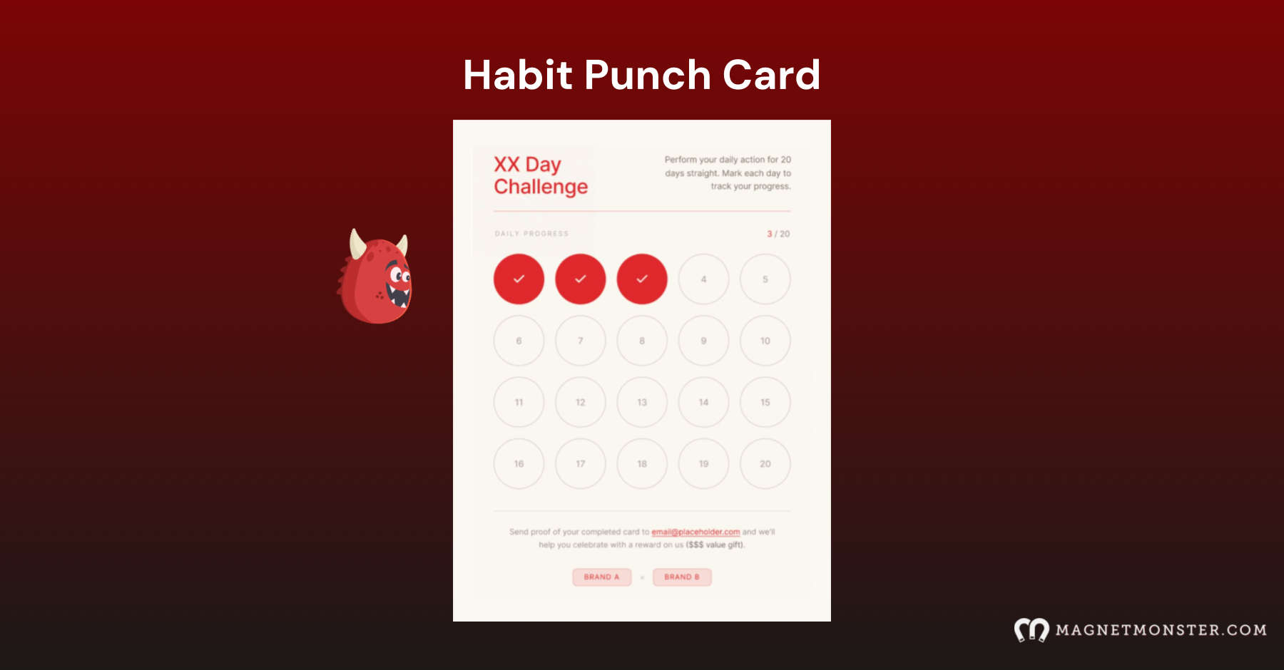 ecommerce subscription habit punch card