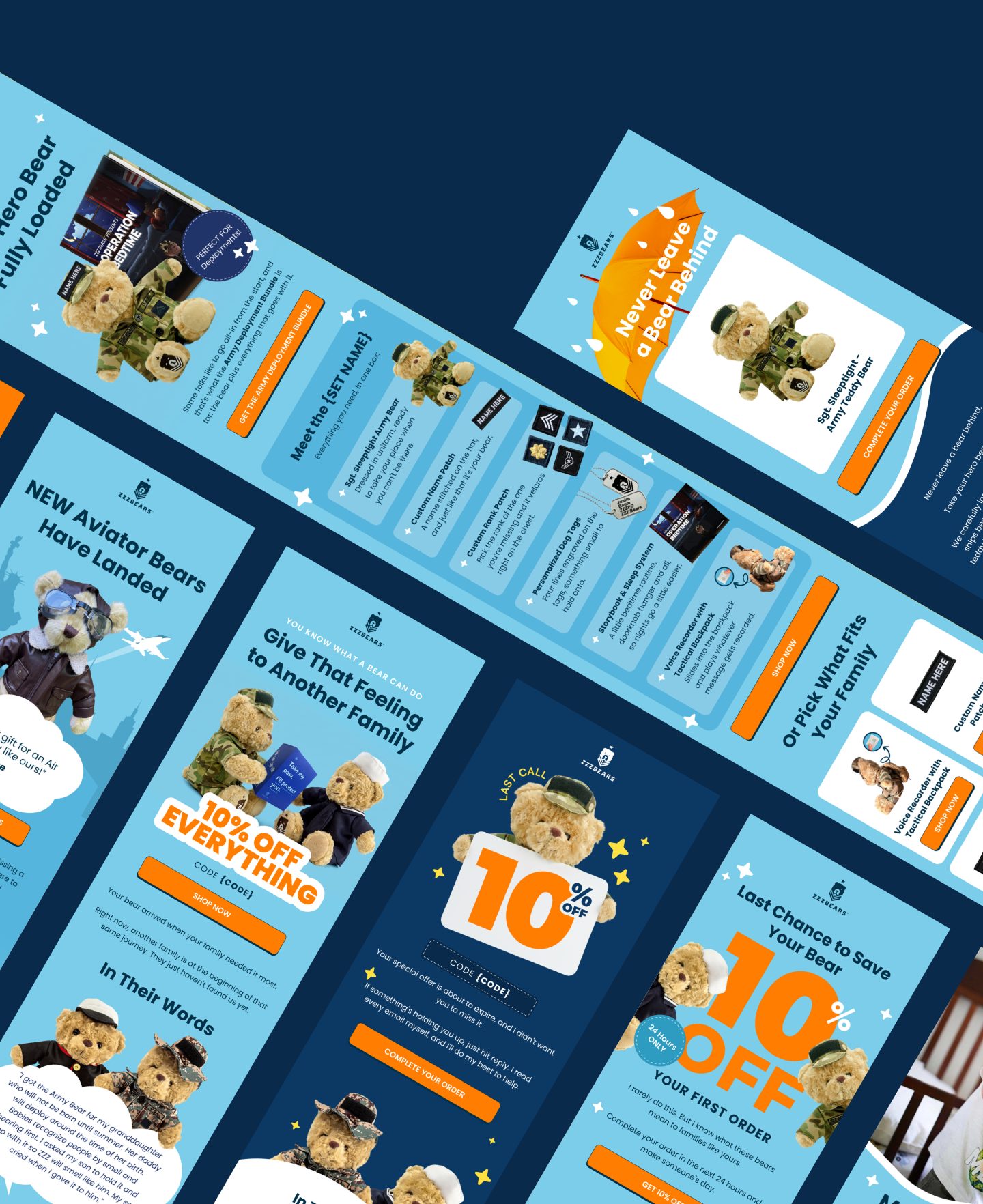 Design screens