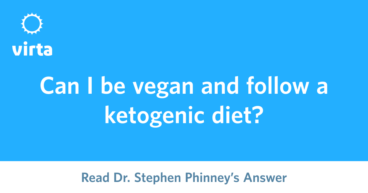Can i be vegan and follow a ketogenic diet 