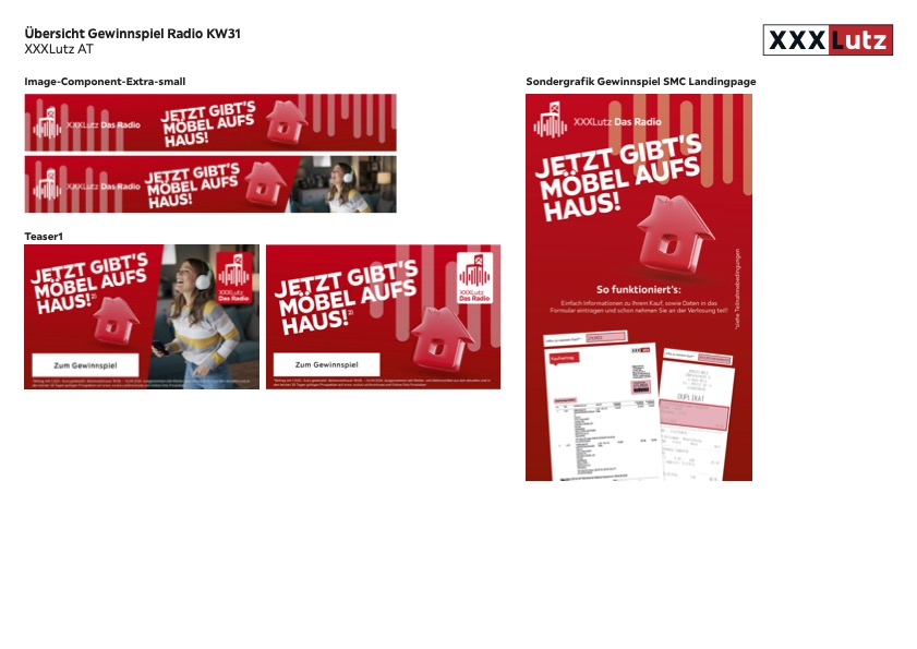 advertising campaign for xxxlutz radio
