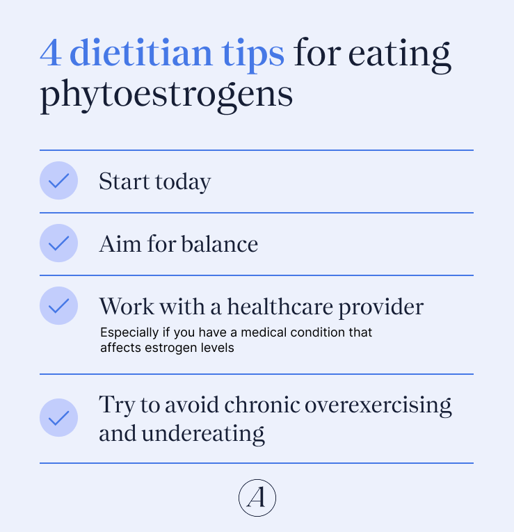 4 dietitian tips for eating phytoestrogens