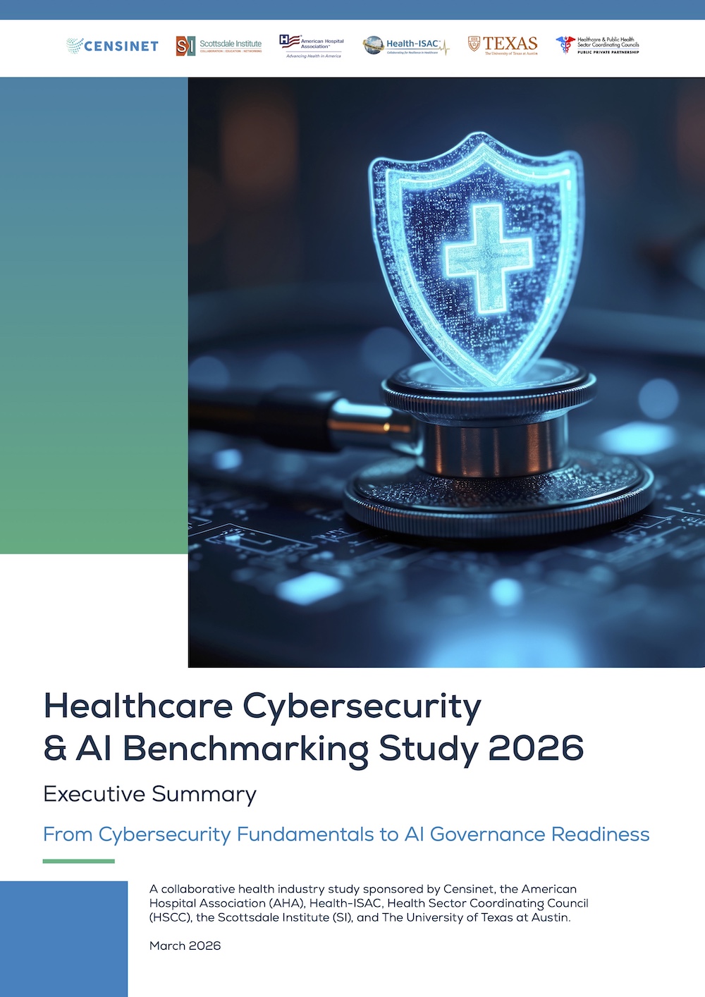 Healthcare Cybersecurity & AI Benchmarking Study 2026 Cover