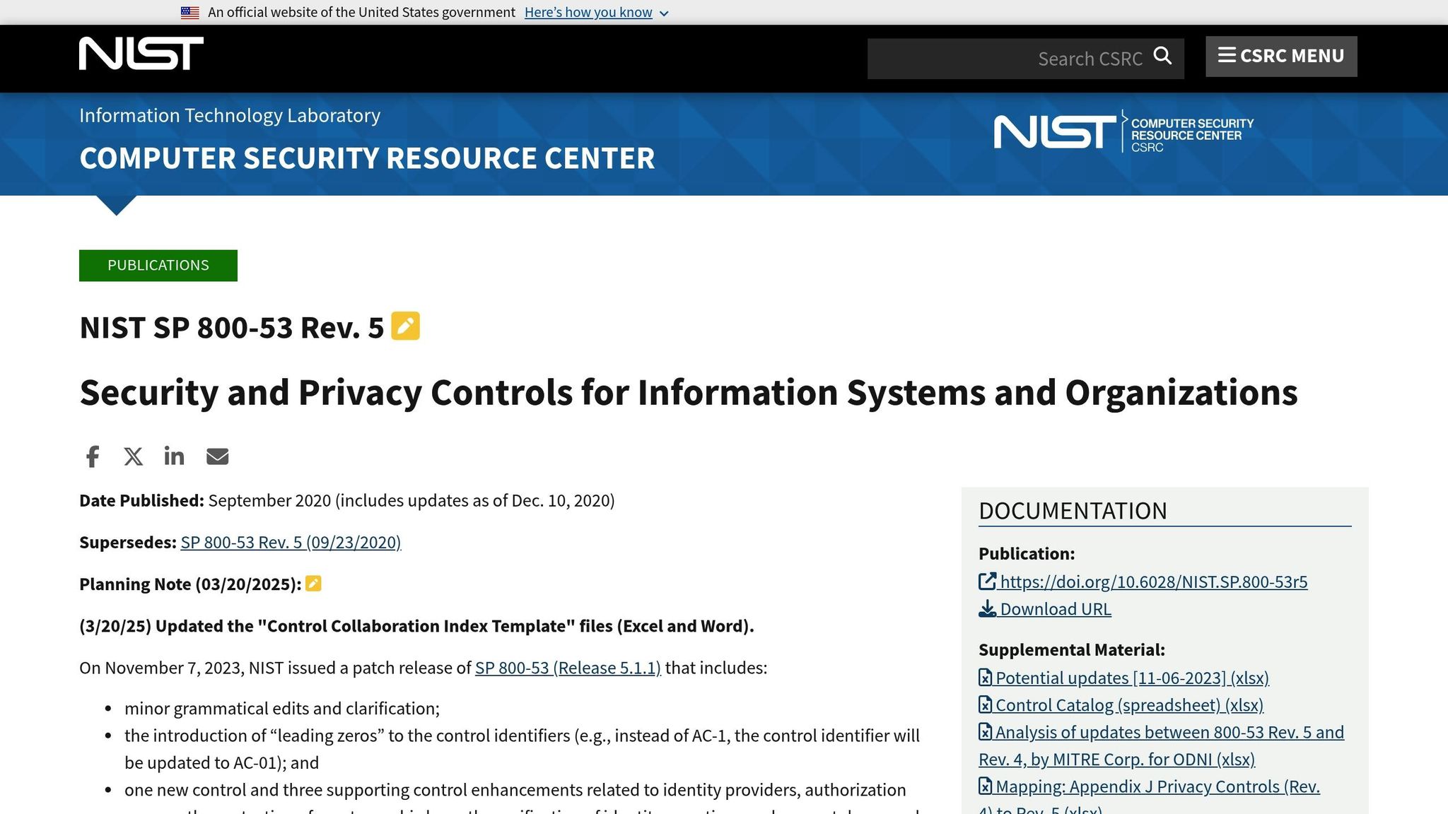 NIST 800-53