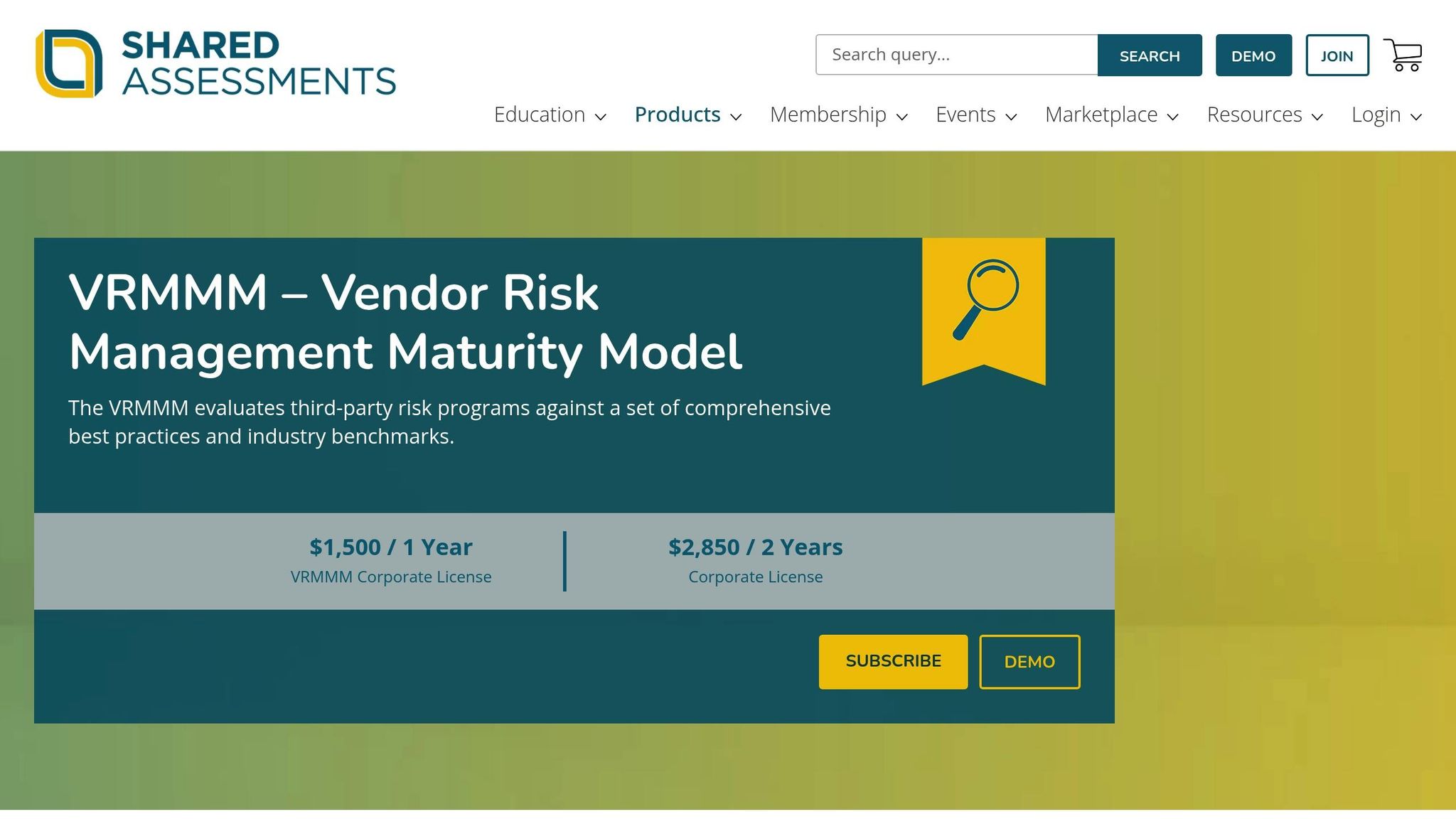 Vendor Risk Management Maturity Model