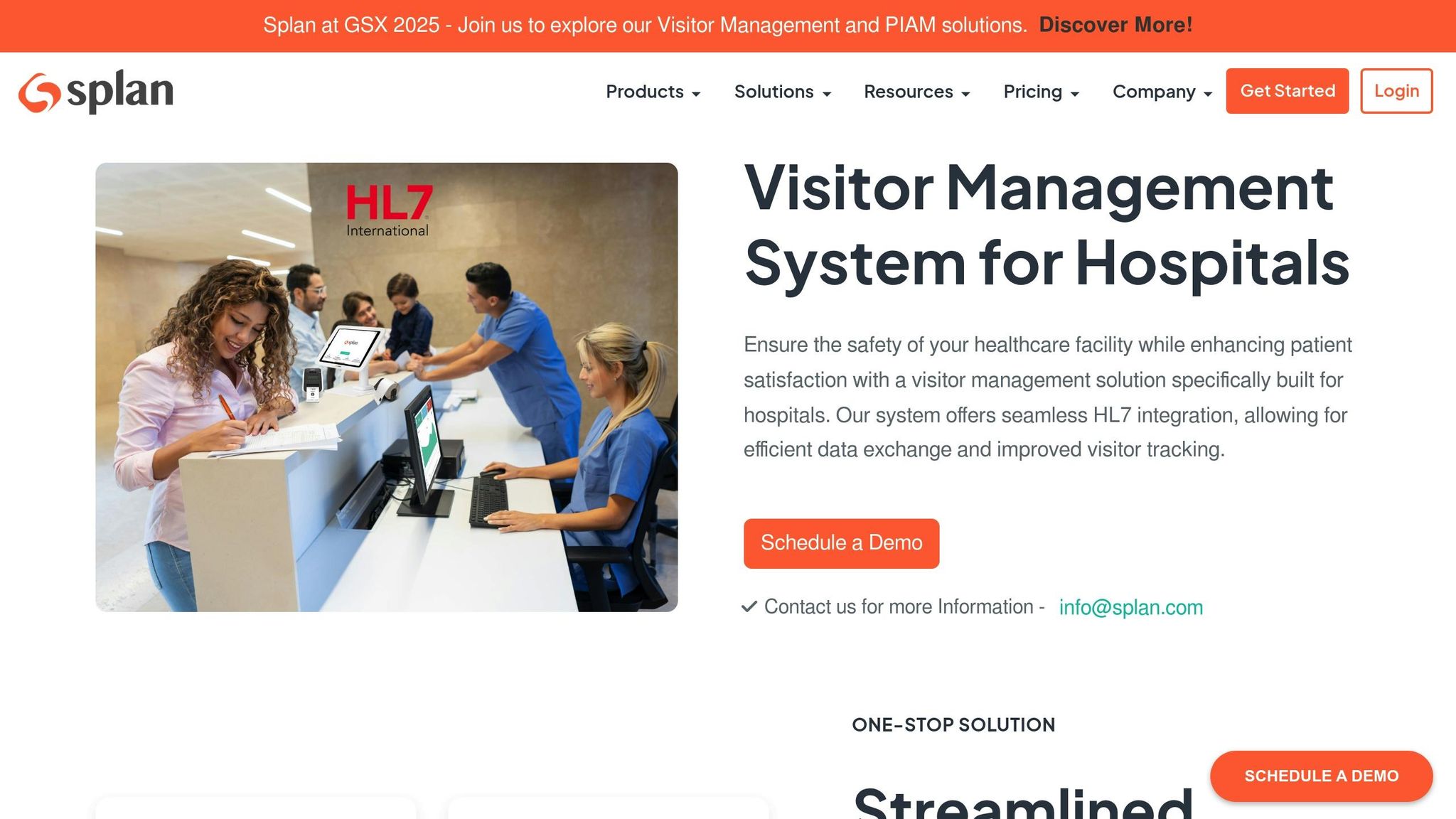 Splan Hospital Visitor Management