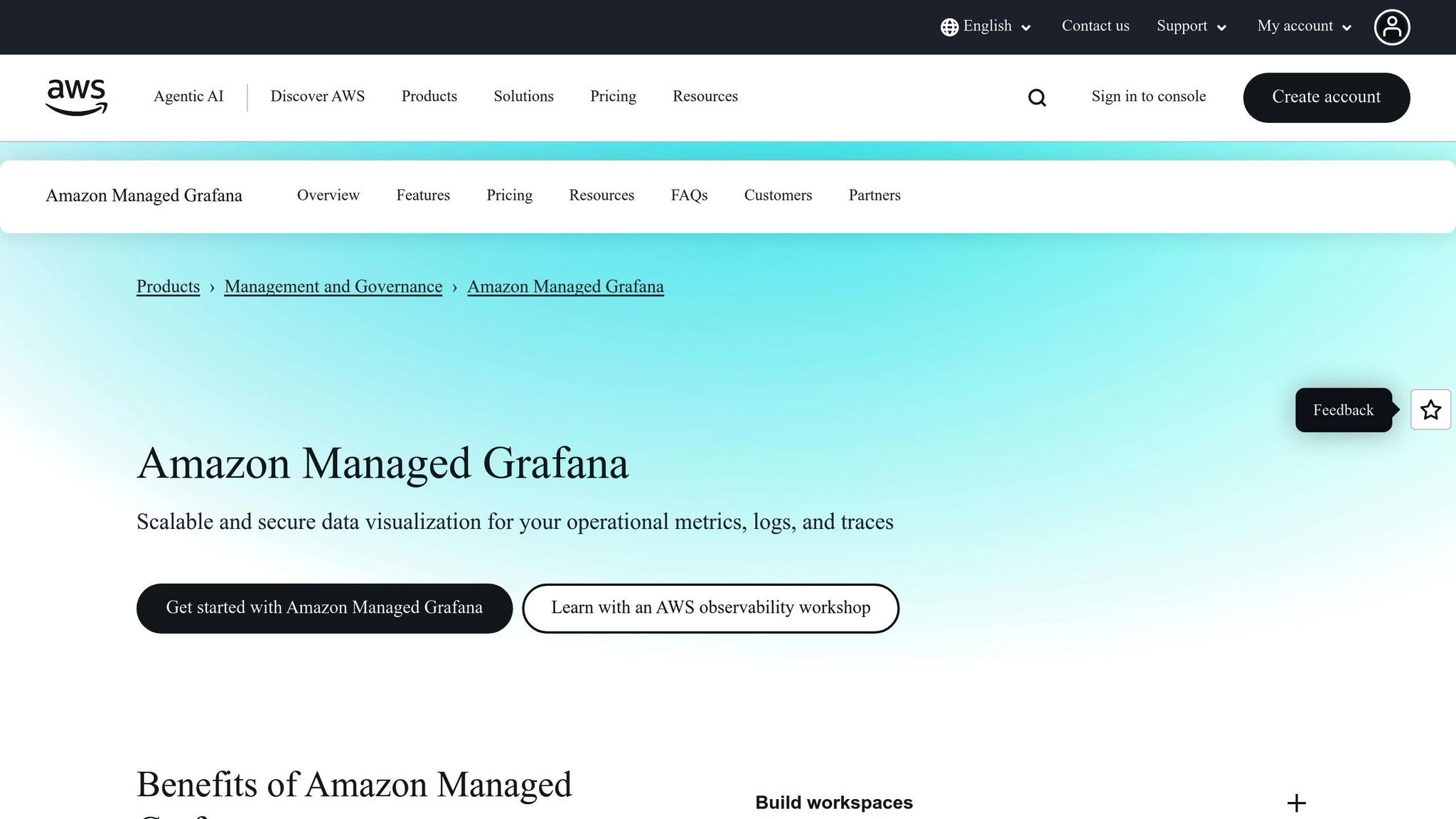 Amazon Managed Grafana