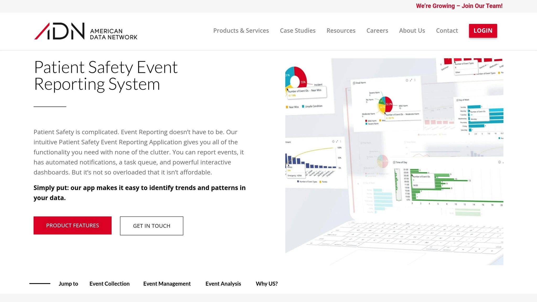 ADN Patient Safety Event Reporting