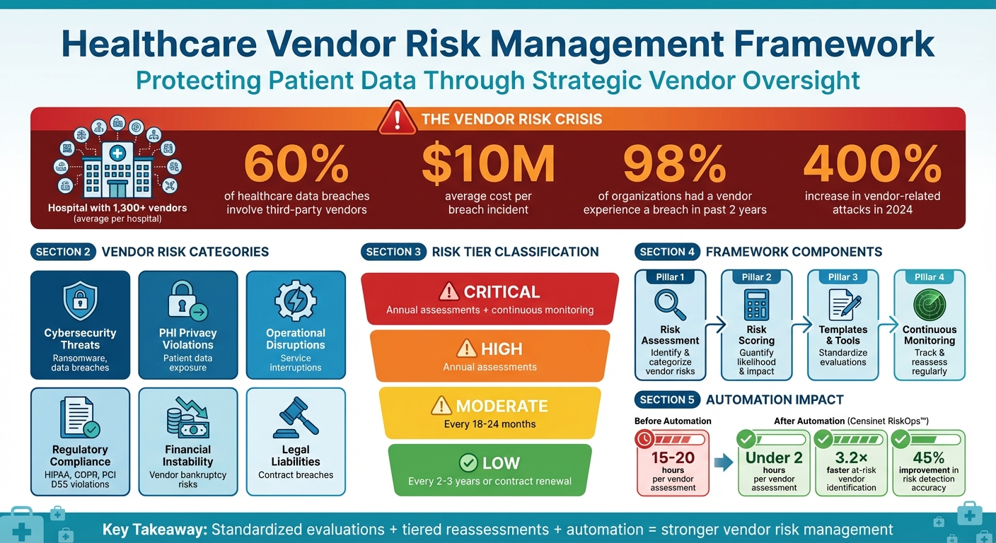Healthcare Vendor Risk Management: Key Statistics and Framework Overview