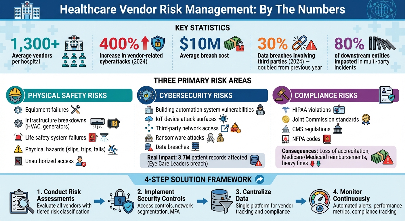 Healthcare Vendor Risk Management Statistics and Key Risk Areas