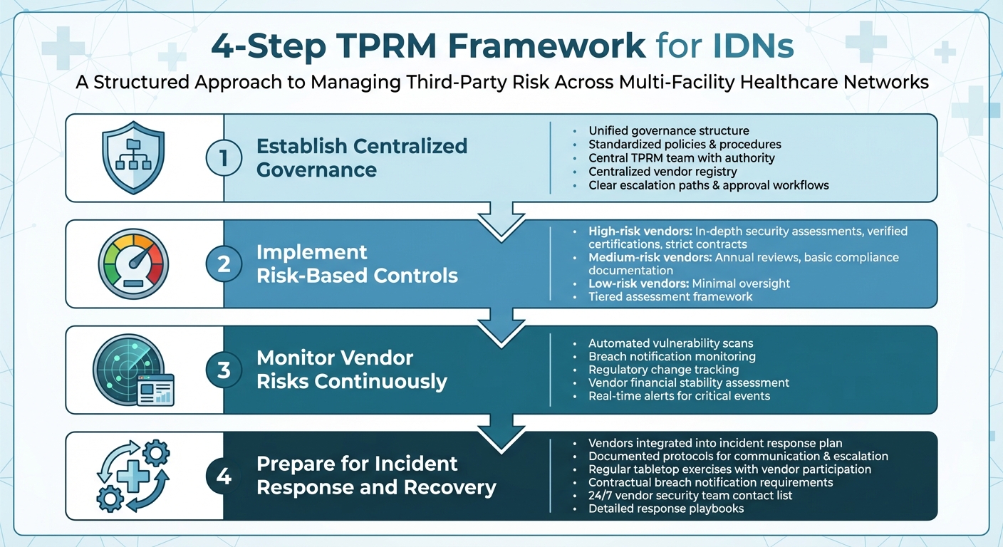 4-Step TPRM Framework for Integrated Delivery Networks