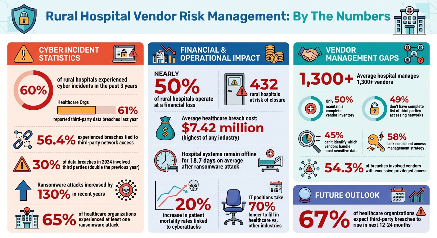 Rural Hospital Vendor Risk Management Statistics and Key Challenges