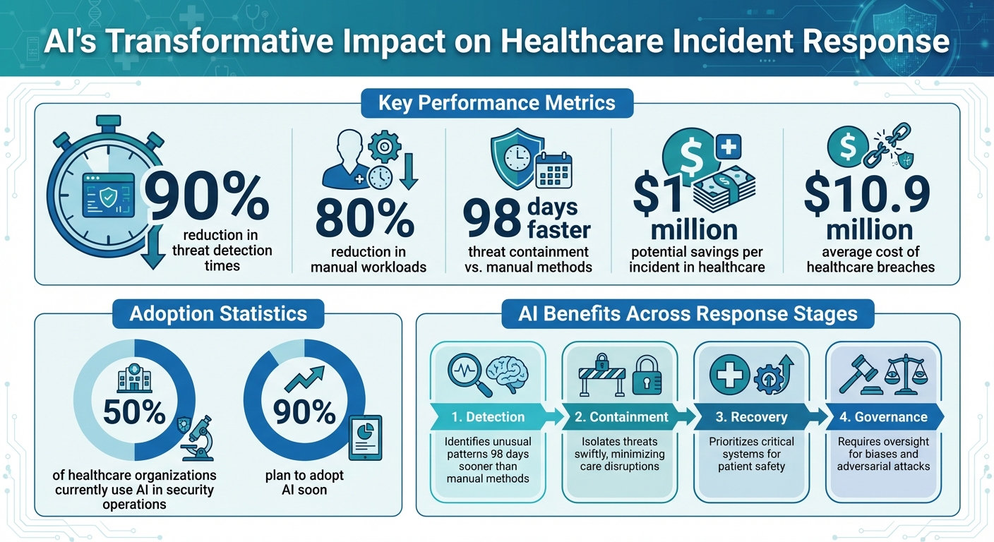 AI Impact on Healthcare Incident Response: Key Statistics and Benefits
