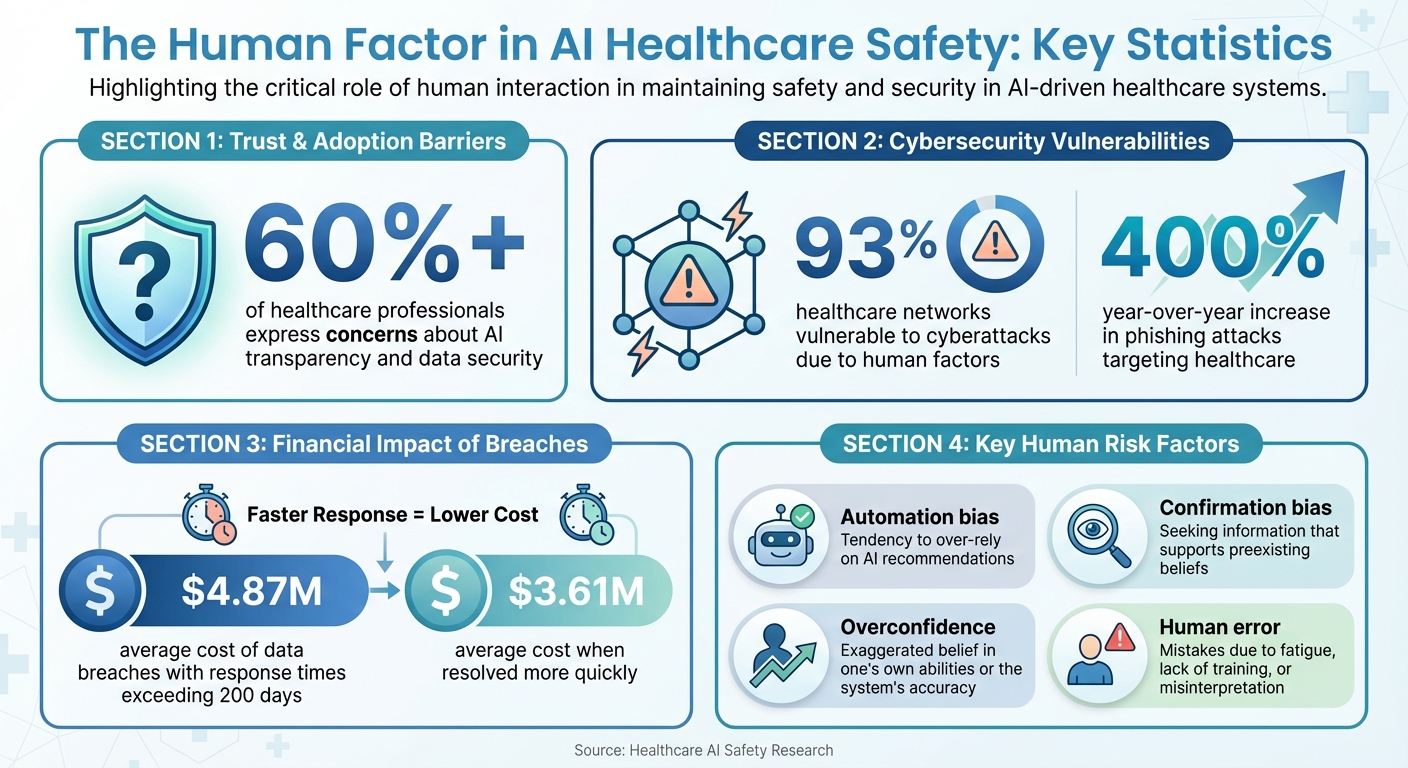 AI Safety Statistics in Healthcare: Key Human Factor Risks and Impacts