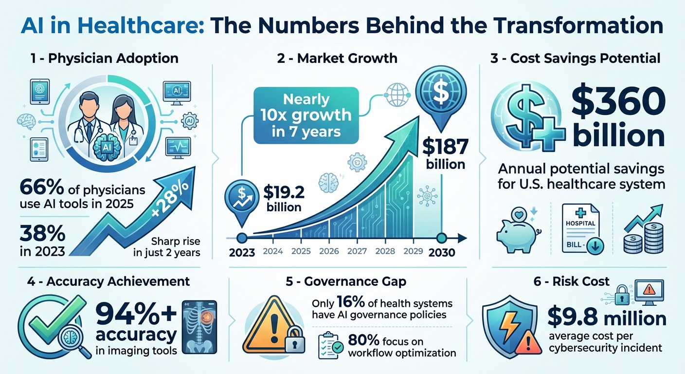 AI in Healthcare: Key Statistics and Market Growth 2023-2030