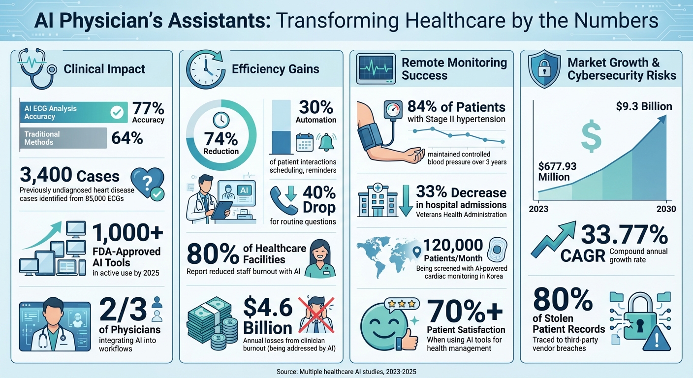 AI in Healthcare: Key Statistics on Efficiency, Accuracy, and Market Growth