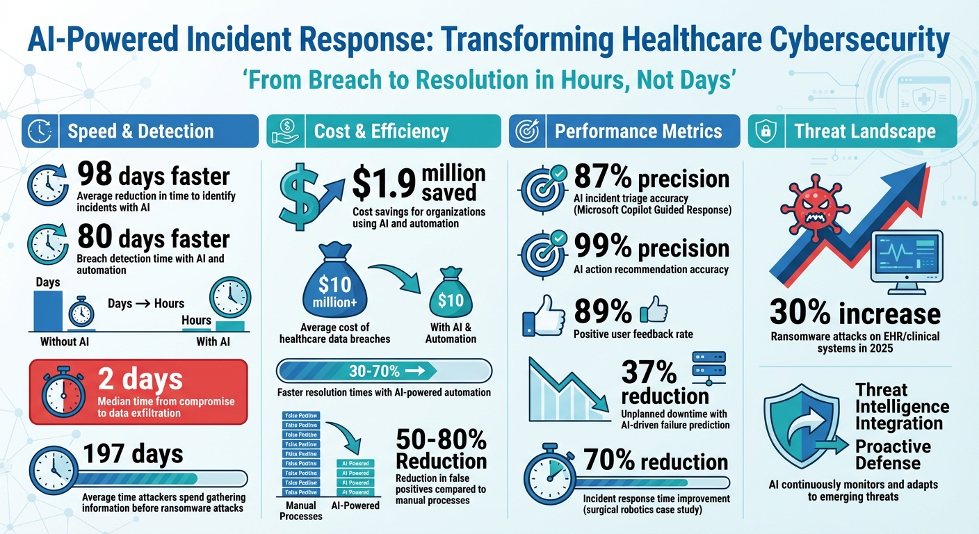 AI-Powered Incident Response Impact: Key Statistics for Healthcare Cybersecurity