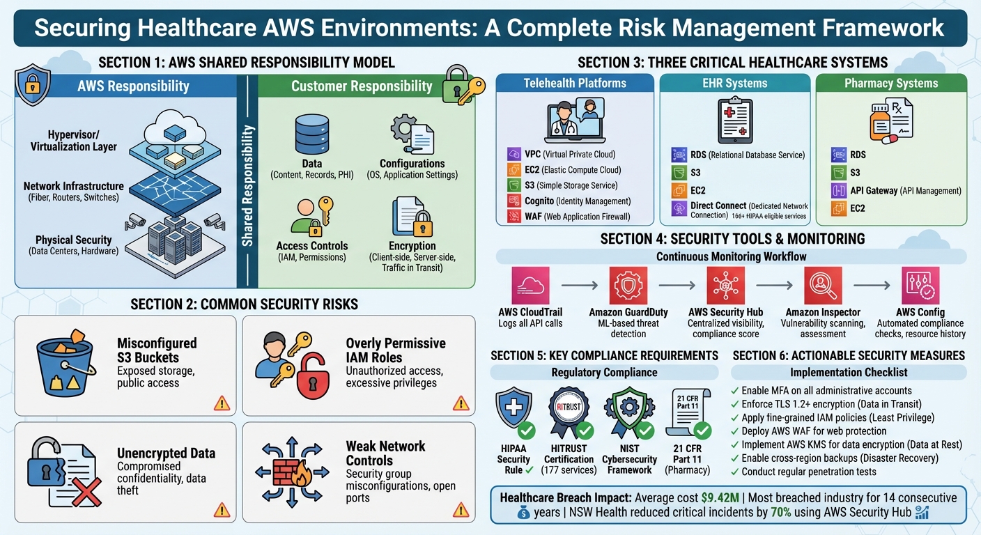 AWS Security Risk Management Framework for Healthcare Organizations
