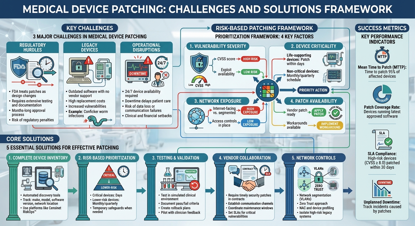 Medical Device Patching Framework: Risk-Based Approach and Best Practices