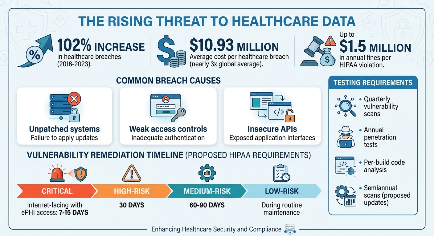 HIPAA Compliance Statistics and Vulnerability Management Requirements for Healthcare
