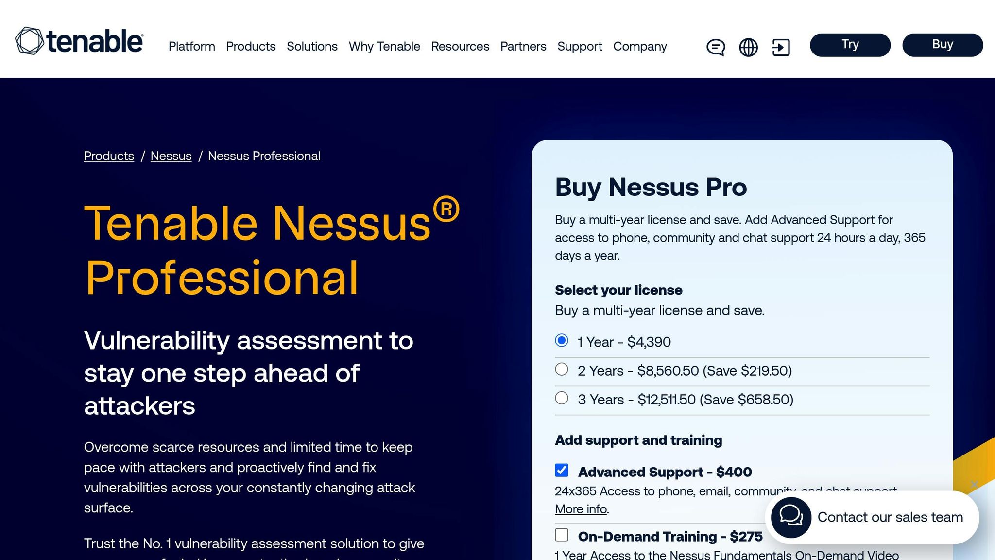 Nessus Professional