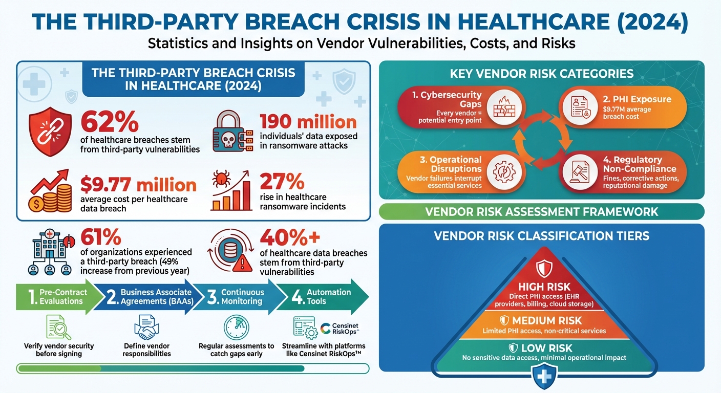 Healthcare Third-Party Breach Statistics and Vendor Risk Assessment Framework 2024