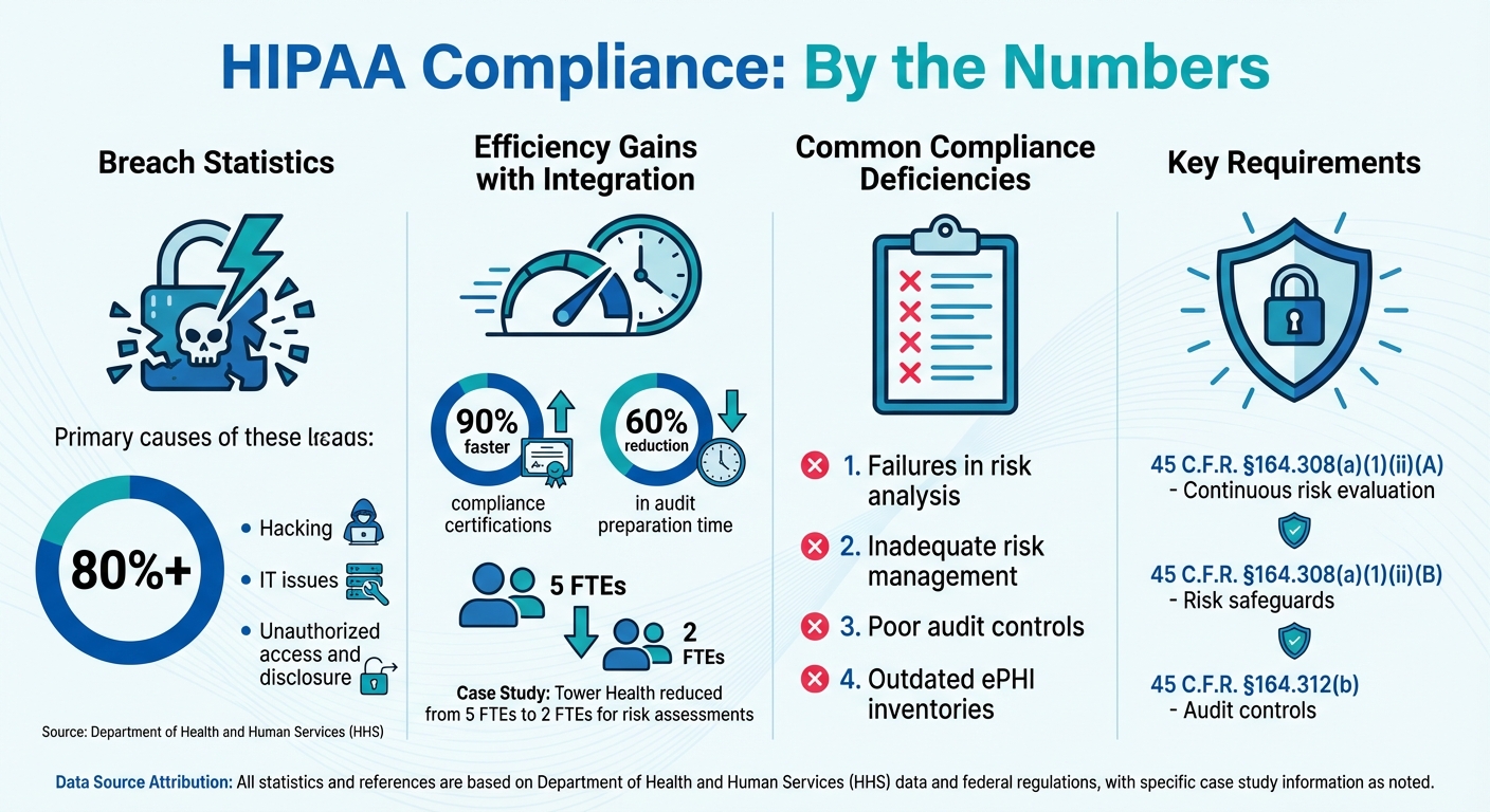 HIPAA Compliance Audit Statistics and Impact on Healthcare Organizations