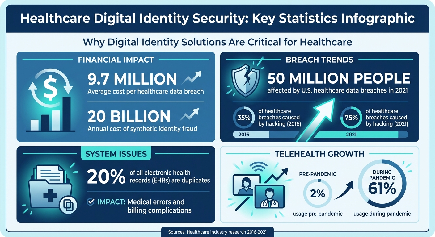 Healthcare Data Breach Statistics and Digital Identity Security Impact