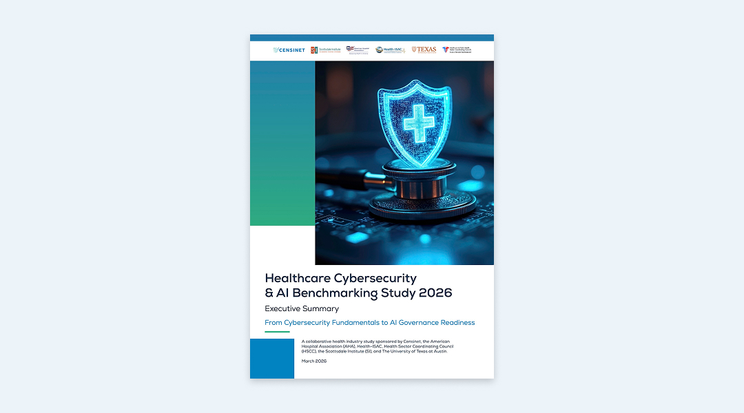 2026 Censinet Cybersecurity Benchmarking Study Intro Image