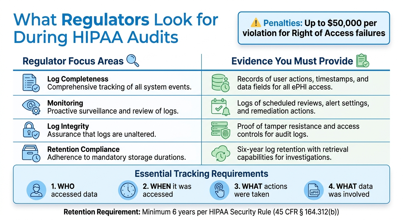 HIPAA Audit Trail Requirements: What Regulators Expect vs What You Must Provide