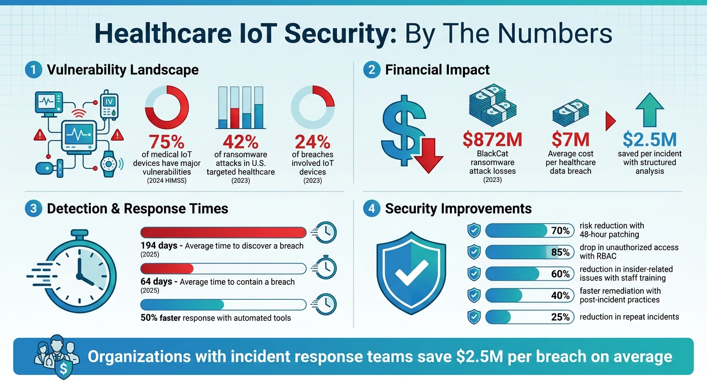 Healthcare IoT Security Statistics and Breach Impact 2023-2024