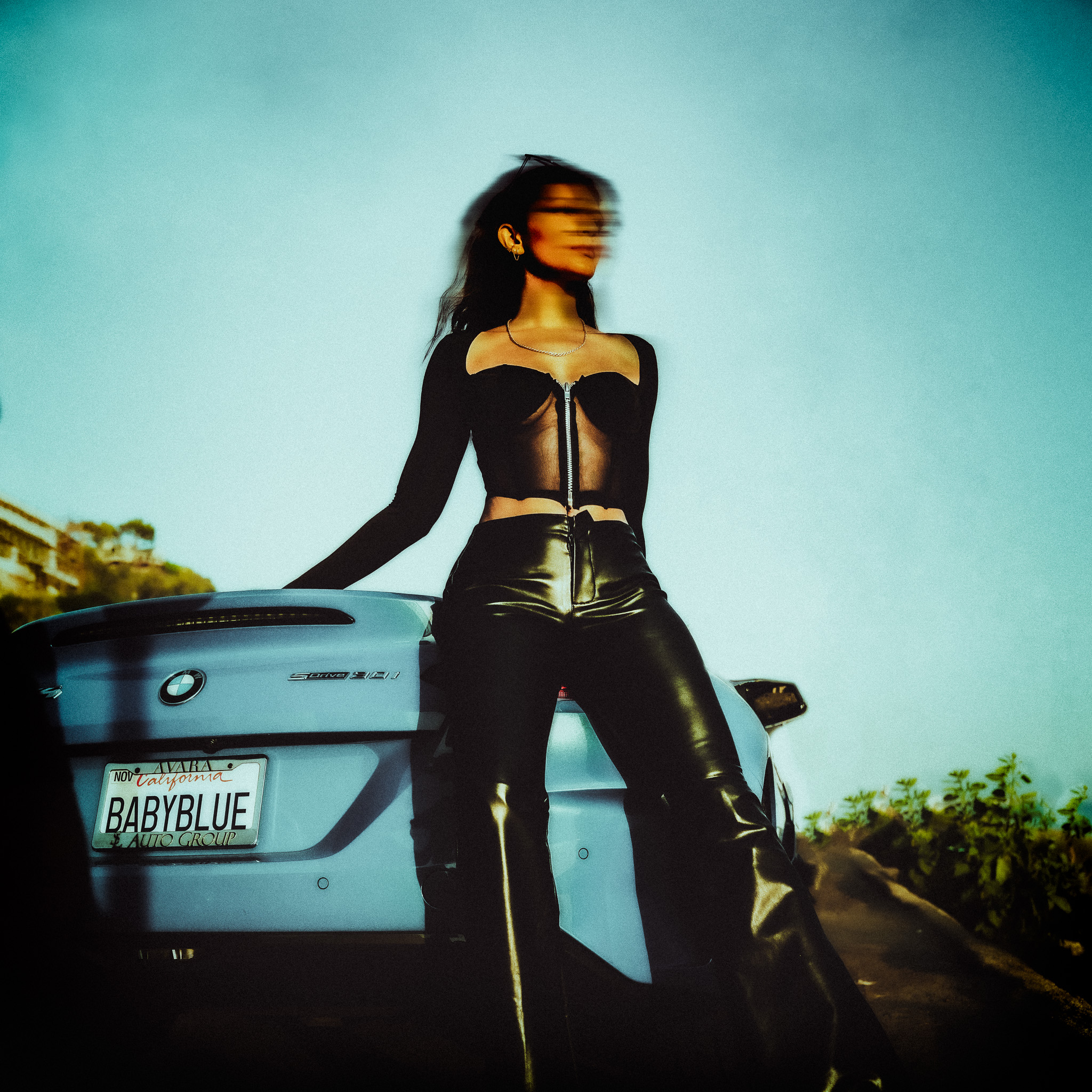 BABY BLUE BEAMER - SINGLE COVER