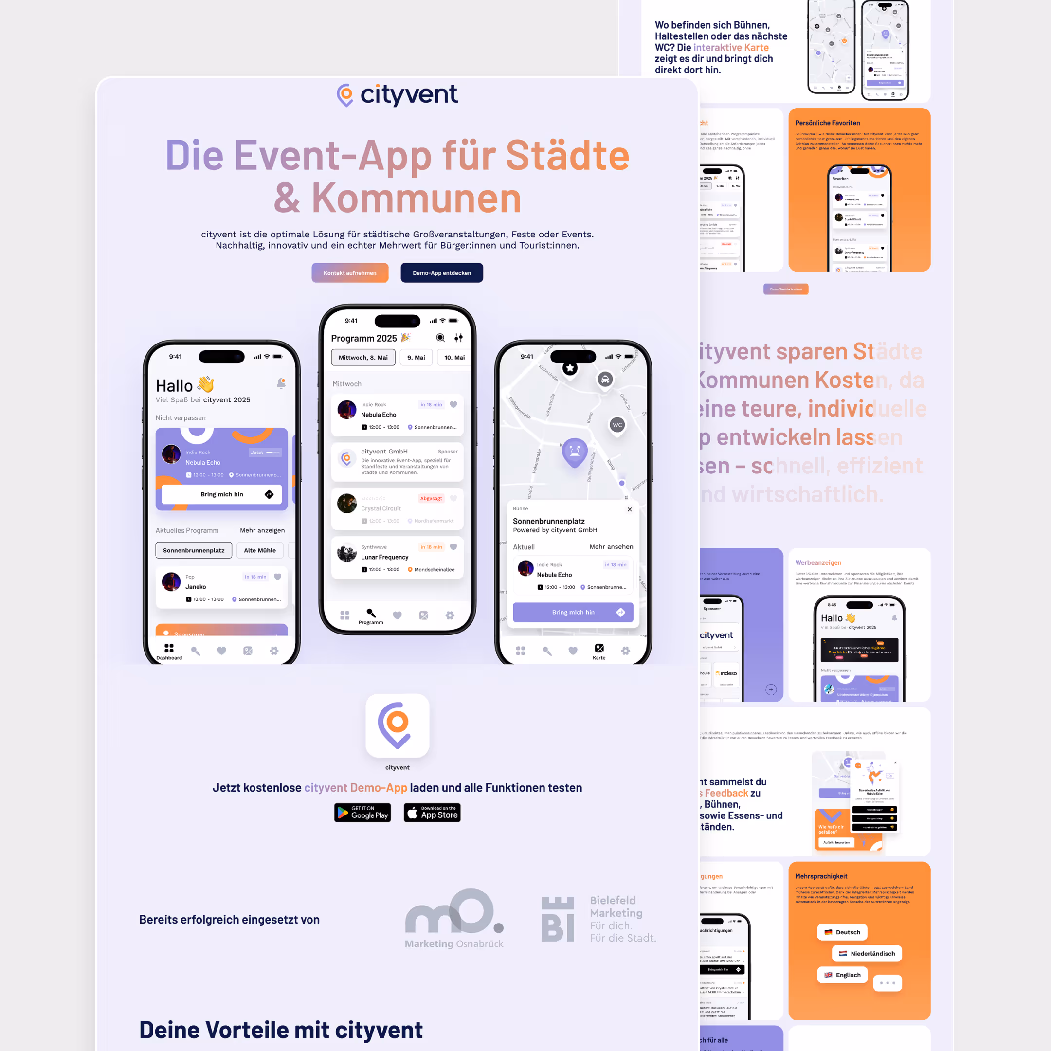 SaaS Landingpage