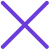 An x shape to symbolise not having something. 