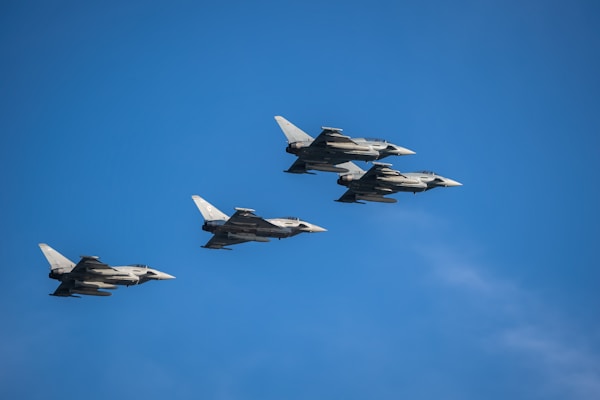 Eurofighter Typhoon  / RAF and Luftwaffe flypast