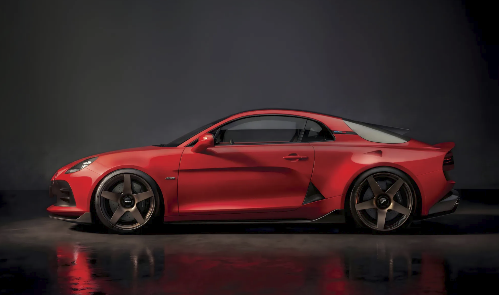 Alpine Tarmac Master de profil