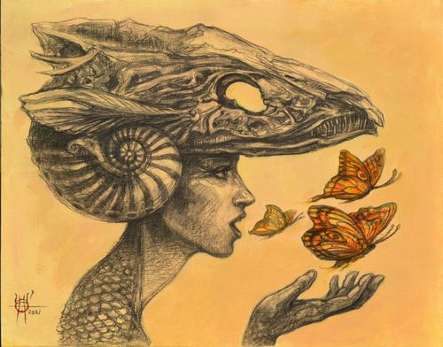 From the Conscious series, Untitled, 2023 Acrylic on canvas, 48 x 72 inches