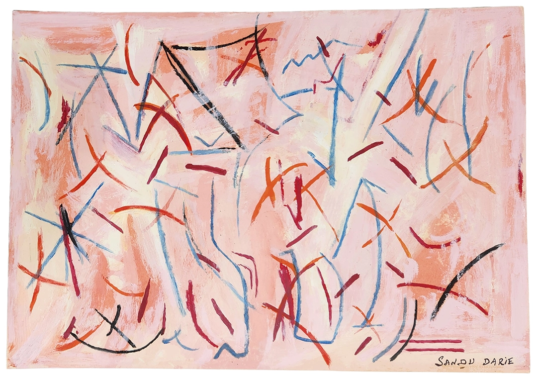 Darié, Sandú Untitled, undated Mixed media on paper | 14½ × 19¾ in.
