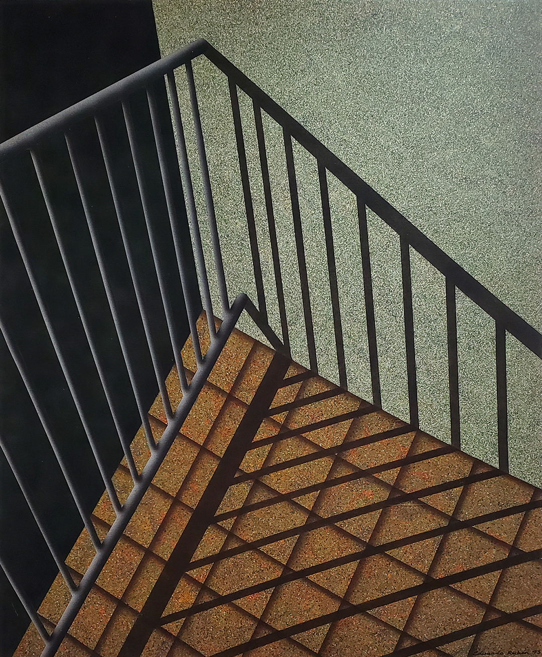 Untitled, 1993 Acrylic on Cavas, 39½ x 31 inches