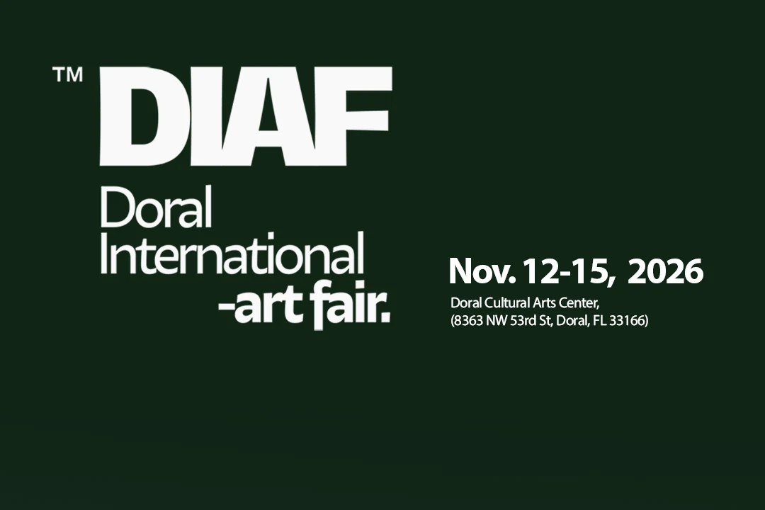 DIAF 2026: Doral International Art Fair, November 12-15, 2026, Doral Cultural Arts Center