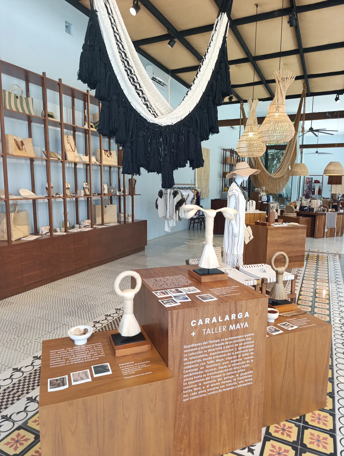 Craft pieces at Taller Maya and Ensamble Artesano