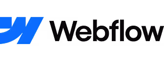 Logotype de la solution de site web compatible avec SmartOF, Webflow.