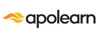 Logotype de la solution LMS compatible avec SmartOF, Apolearn.