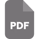 Icon grise d'un fichier PDF.