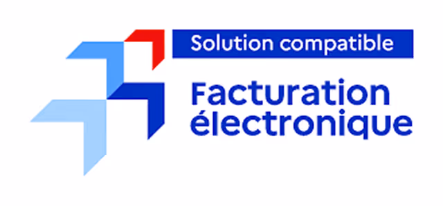 Logotype de la facturation électronique, attendu de l'État dès septembre 2026.
