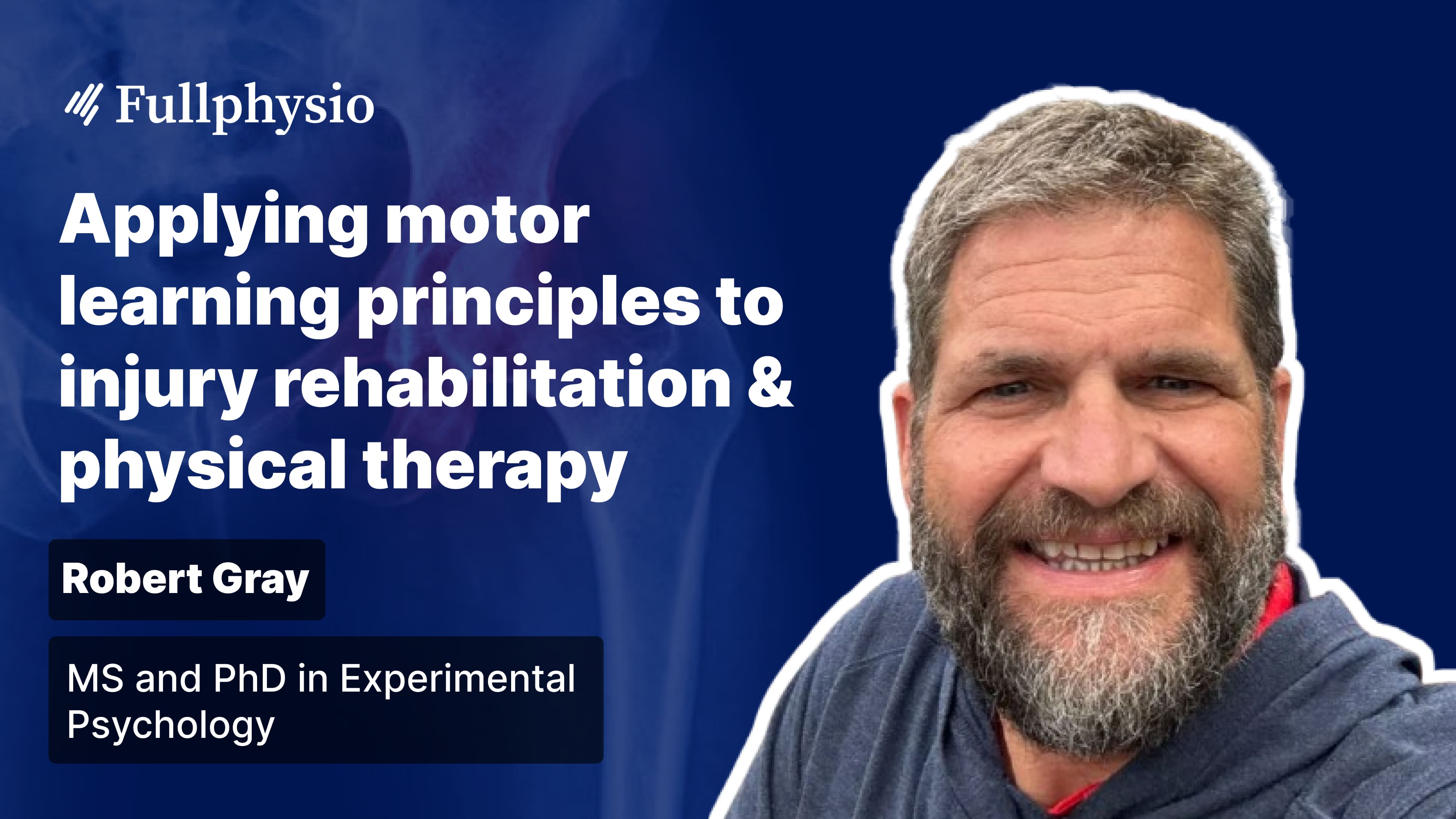 Applying motor learning principles to injury rehabilitation & physical therapy